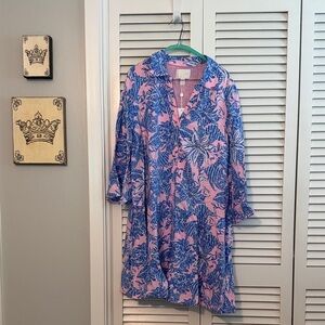 NWT Lilly Pulitzer pink & blue dress